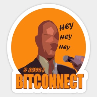 Bitconnect guy lol Sticker